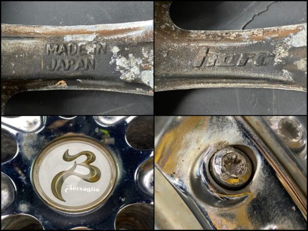 WORK BERSAGLIO 2 piece 18x7.5j +45 5x114.3 CB:73 x4 - Image 10