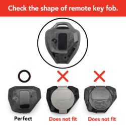 Toyota Key Shell Replacement 2B