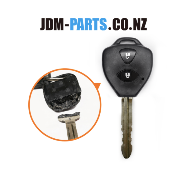 Toyota Key Shell Replacement 2B » JDM-PARTS NZ
