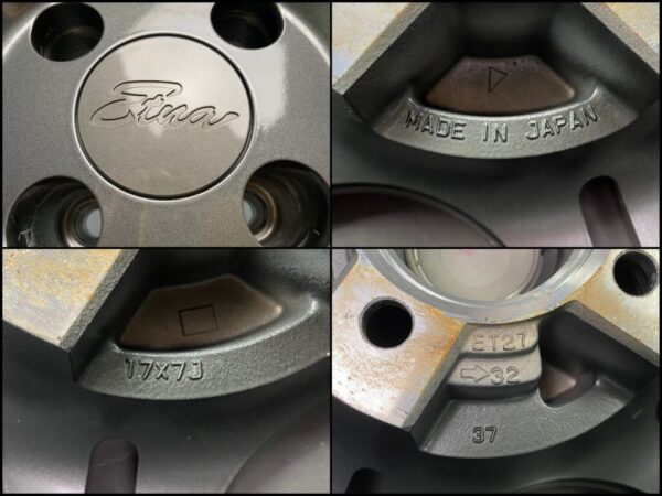 GARBINO JAPAN GIALLA ETNA 17x7j +27 4x100 CB:73 x4 - Image 12