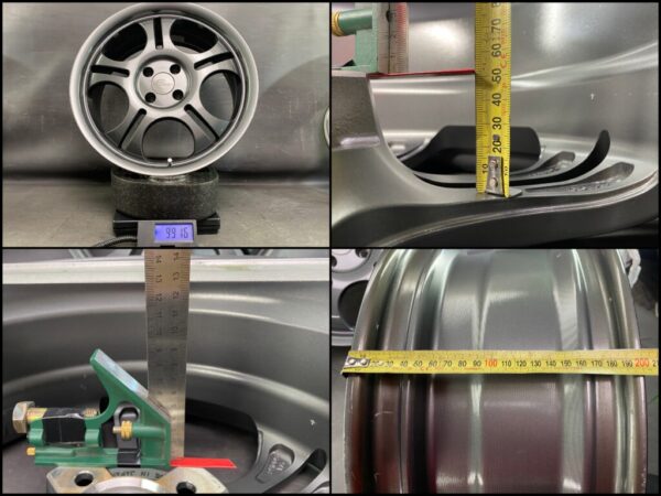 GARBINO JAPAN GIALLA ETNA 17x7j +27 4x100 CB:73 x4 - Image 13