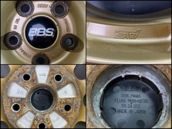 BBS RV RV724 SUBARU WRX GDB STI FORGED 17x8j +53 5×114.3 CB:56 x4 - Image 11