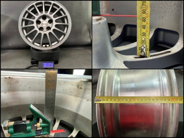 ENKEI OZ RACING MITSUBISHI Lancer EVO6 CP9A FACTORY 17x7.5j +38 5x114.3 CB:67 x4 - Image 14