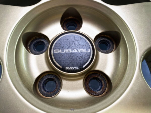 SUBARU STI RAYS RE B51 FORGED 17x7j +55 5x100 CB:56 x4 - Image 10