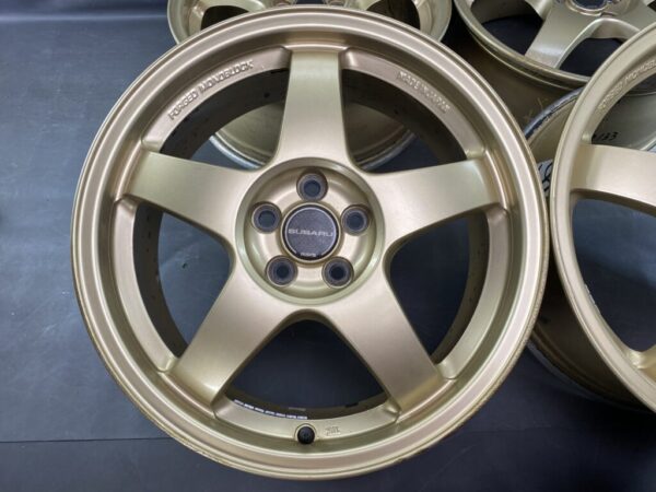 SUBARU STI RAYS RE B51 FORGED 17x7j +55 5x100 CB:56 x4 - Image 6