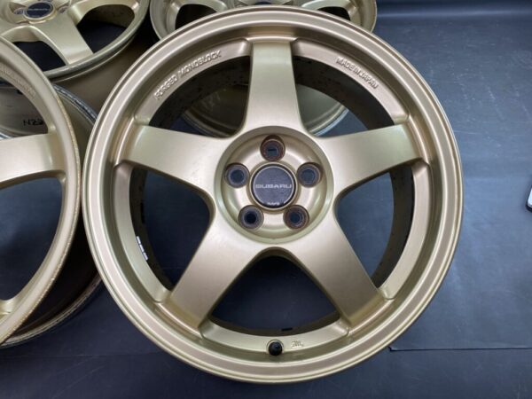SUBARU STI RAYS RE B51 FORGED 17x7j +55 5x100 CB:56 x4 - Image 9