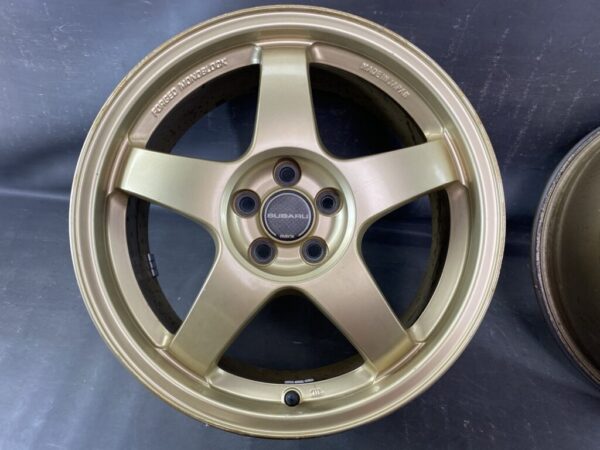 SUBARU STI RAYS RE B51 FORGED 17x7j +55 5x100 CB:56 x4 - Image 7