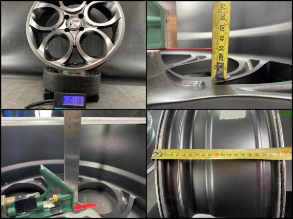 RAYS VERSUS COLLEZIONI GABBANA 17x7j +42 4x100 CB:65 x4 - Image 14