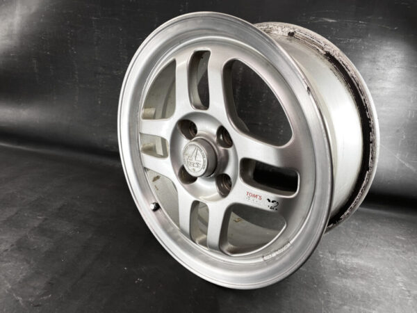 TOM'S C2 Silver by RAYS VESTA 14x6j +33 4x100 CB:54 x4 - Image 2