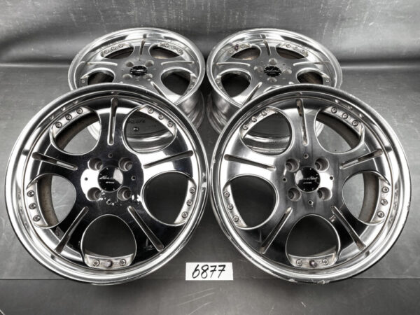 WORK EUROLINE A DISH N2 2 piece 17x7j +30 4x100 CB » JDM-PARTS NZ