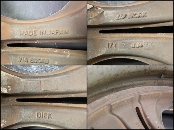 WORK EUROLINE S2 17x7j +30 4x100 CB:60 x4 - Image 13