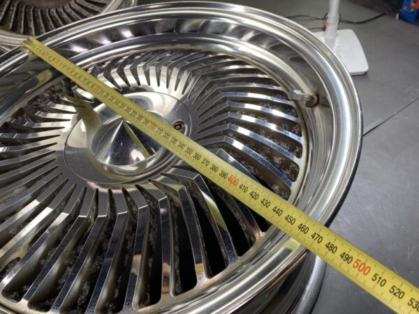 WORK CARVING HEAD 40 2 piece 17x8j +35 4x114.3 / 5x114.3 CB:73 x4 - Image 14