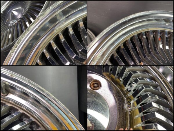 WORK CARVING HEAD 40 2 piece 17x8j +35 4x114.3 / 5x114.3 CB:73 x4 - Image 17