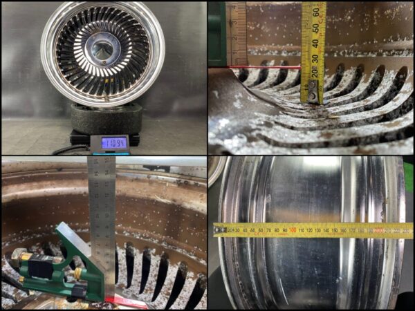 WORK CARVING HEAD 40 2 piece 17x8j +35 4x114.3 / 5x114.3 CB:73 x4 - Image 13