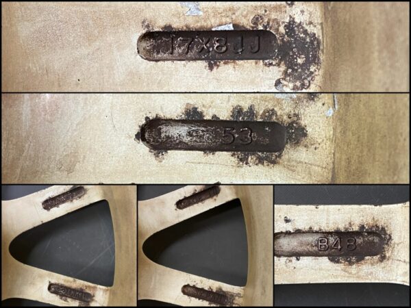 ENKEI SUBARU GDB WRX STi B48 17x8j +53 5x114.3 CB:56 x4 - Image 12