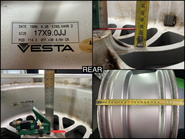 RAYS VESTA EINS KAHN 2 / Kahn II Light weight 17x8j +30 / 17x9j +38 4x114.3 / 5x114.3 CB:73 x4 - Image 13