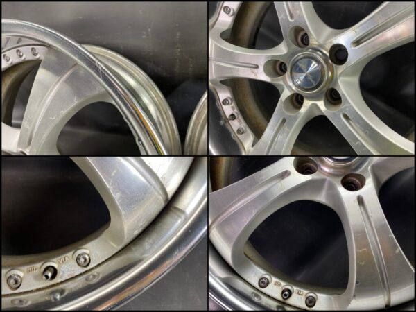 WORK EUROLINE KH / EFORS EFKH 2 piece 19x8j +42 / +28 5x114.3 CB:73 x4 - Image 17