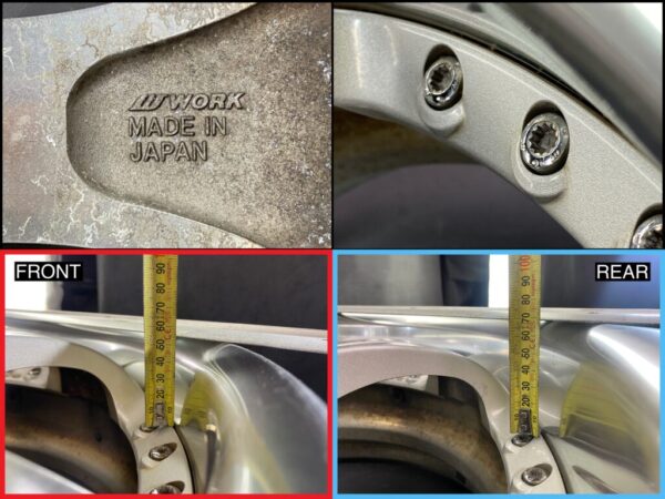 WORK EUROLINE KH / EFORS EFKH 2 piece 19x8j +42 / +28 5x114.3 CB:73 x4 - Image 13