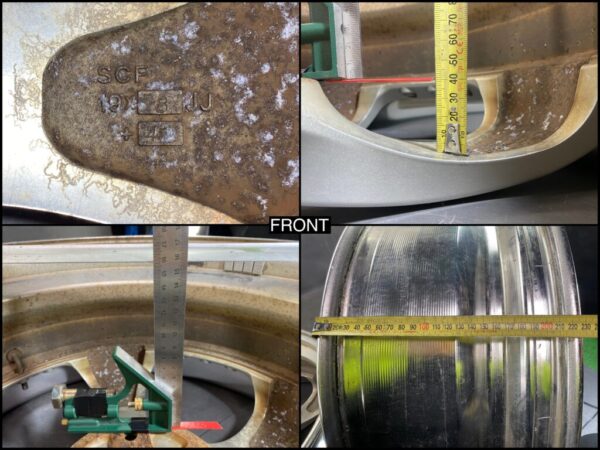 WORK EUROLINE KH / EFORS EFKH 2 piece 19x8j +42 / +28 5x114.3 CB:73 x4 - Image 14