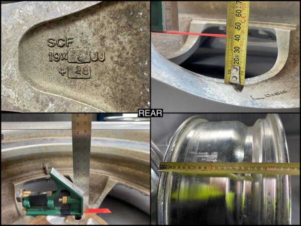 WORK EUROLINE KH / EFORS EFKH 2 piece 19x8j +42 / +28 5x114.3 CB:73 x4 - Image 15