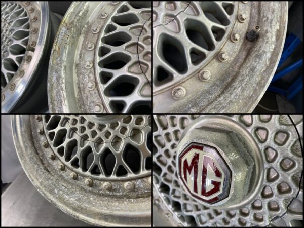 MG RV8 Genuine FACTORY Mesh wheels ZKC 6749 ROVER 15x6j +7 4x114.3 CB:73 x4 - Image 15