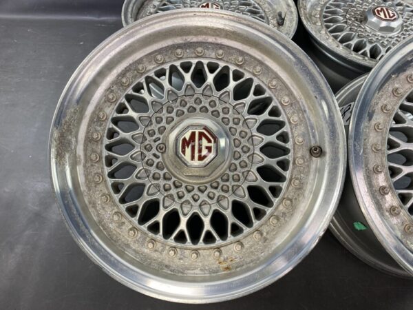 MG RV8 Genuine FACTORY Mesh wheels ZKC 6749 ROVER 15x6j +7 4x114.3 CB:73 x4 - Image 8