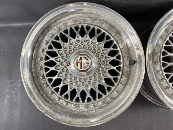 MG RV8 Genuine FACTORY Mesh wheels ZKC 6749 ROVER 15x6j +7 4x114.3 CB:73 x4 - Image 9