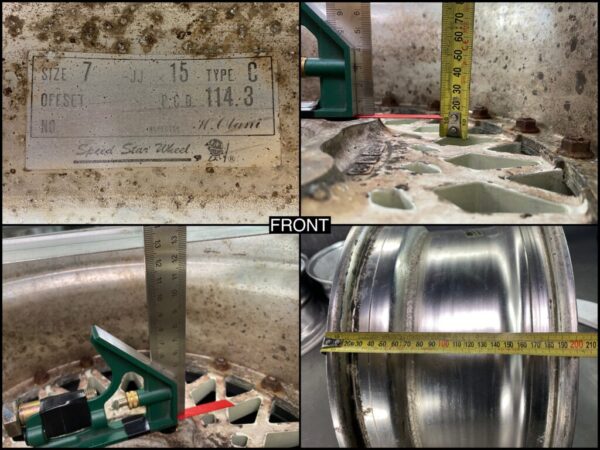 SSR SPEEDSTAR STAR FORMULA MESH 3 piece 15x7j +27 / 15x7.5j -5 4x114.3 CB:74 x4 - Image 12