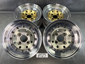 WEDS FURALCO RACING FORG DISH 3 piece 14x6j +7 / 14x6.5j 0 4x120 CB
