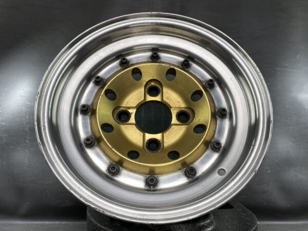 WEDS FURALCO RACING FORG DISH 3 piece 14x6j +7 / 14x6.5j 0 4x120 CB:75 x4 - Image 3