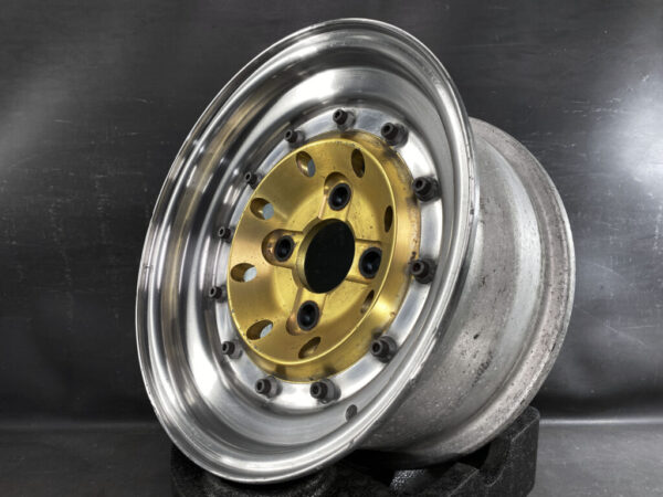 WEDS FURALCO RACING FORG DISH 3 piece 14x6j +7 / 14x6.5j 0 4x120 CB:75 x4 - Image 2