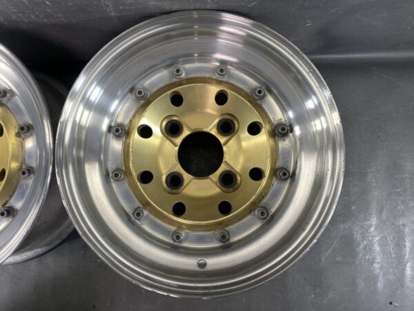 WEDS FURALCO RACING FORG DISH 3 piece 14x6j +7 / 14x6.5j 0 4x120 CB:75 x4 - Image 10