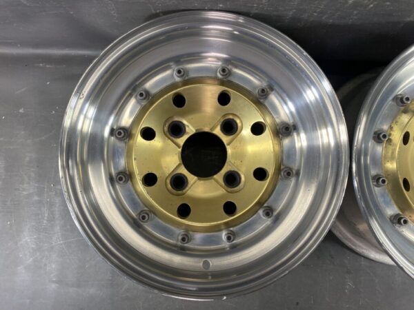 WEDS FURALCO RACING FORG DISH 3 piece 14x6j +7 / 14x6.5j 0 4x120 CB:75 x4 - Image 11