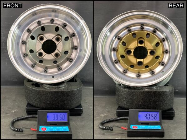 WEDS FURALCO RACING FORG DISH 3 piece 14x6j +7 / 14x6.5j 0 4x120 CB:75 x4 - Image 16