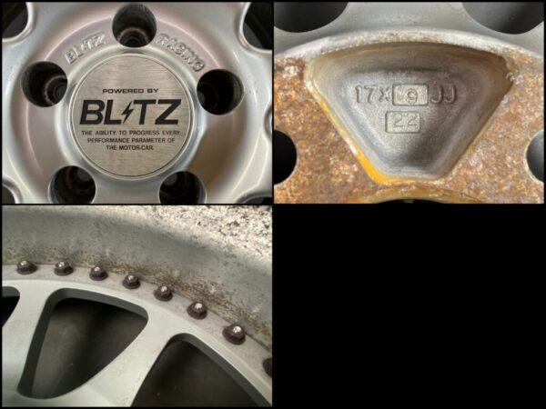 BLITZ RACING TYPE-01 / BRW01 CX 2 piece 17x9j +22 5x114.3 CB:73 x4 Square - Image 13