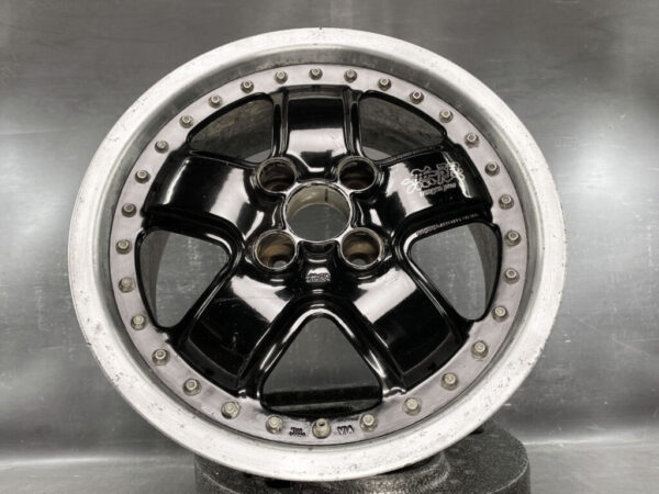 MUGEN MR5 MR-5 M2 FORGED 2 piece 15inch 15x6j +38 4x100 CB:56 x2 - Image 3