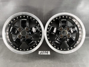 MUGEN MR5 MR-5 M2 FORGED 2 piece 15x6j +38 4x100 CB