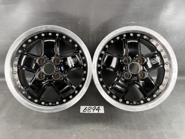 MUGEN MR5 MR-5 M2 FORGED 2 piece 15x6j +38 4x100 CB » JDM-PARTS NZ