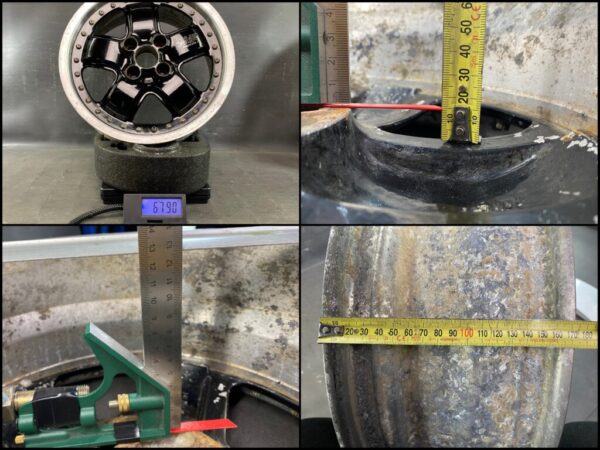 MUGEN MR5 MR-5 M2 FORGED 2 piece 15inch 15x6j +38 4x100 CB:56 x2 - Image 12