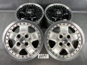 MUGEN MR5 MR-5 M2 FORGED 2 piece 14x6j +45 4x100 CB