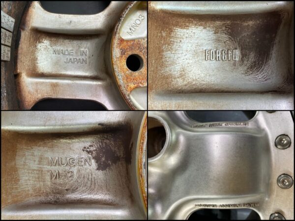 MUGEN MR5 MR-5 M2 FORGED 2 piece 14x6j +45 4x100 CB:56 x4 - Image 14