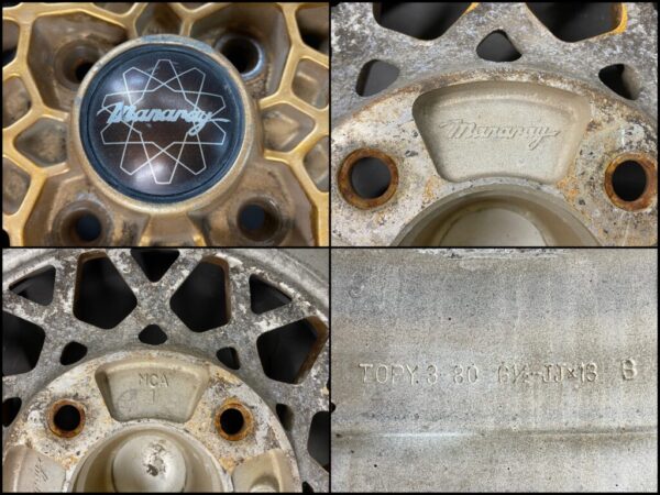 MANARAY MS-I MESH 2 piece 13x6.5j +12 4x114.3 CB:74 x4 13 inch - Image 11