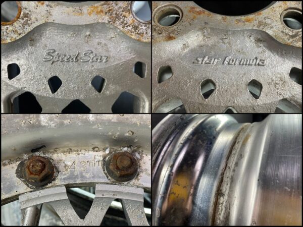 SSR SPEED STAR / STAR FORMULA MESH Step Lips 3 piece 14x6j+0 / 14x7j -5 4x114.3 CB:72 x4 - Image 10