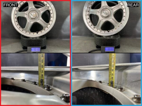 RAYS VOLK RACING GROUP AV 2 piece 17x7j +29 / 17x8j +35 4x114.3 CB:73 x4 - Image 15