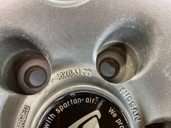 SKYLINE GT-R BNR32 R32 FORGED Alloy with Original Caps 16x8j +30 5x114.3 CB:66 x4 - Image 12