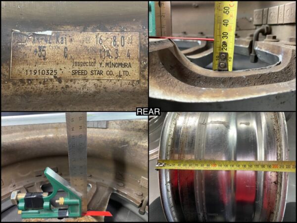 SSR Longchamp XR-4Z KAI 3 piece 16x7j / 8j +35 4×114.3 CB:74 x4 - Image 16