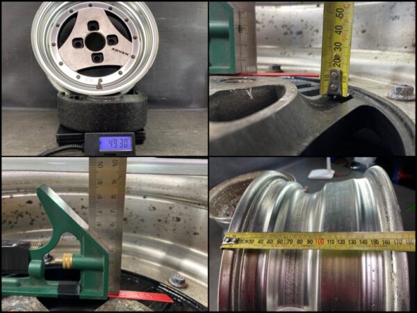 YOKOHAMA ADVAN A3A 3 piece 14x6j +6 4×114.3 CB:73 x4 - Image 16