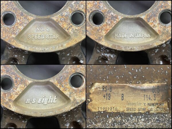 SSR WATANABE RS-8 Type B 3 piece 14x6.5j +19 4×114.3 CB:74 x4 - Image 13