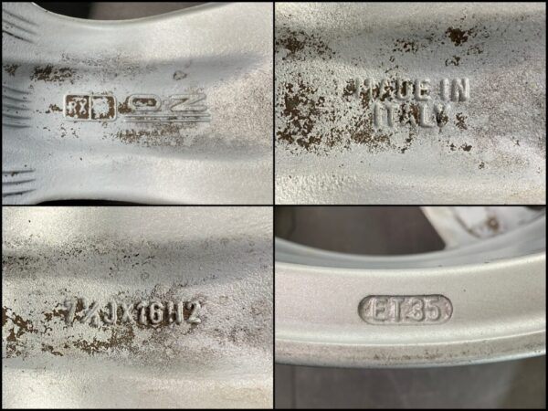 OZ ABT 16x7.5j +35 4x100 / 4x108 CB:57 x4 - Image 14