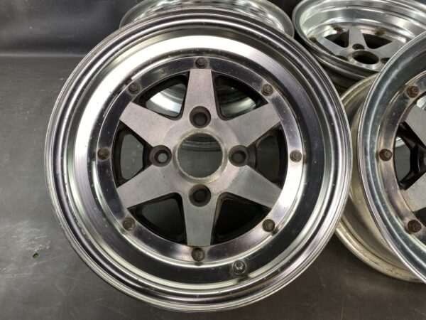 SSR SPEED STAR LONGCHAMP XR4 / XR-4 Type-A 3 piece 14x6j +11 / 14x7.5j -7 4x114.3 CB:70 x4 - Image 9